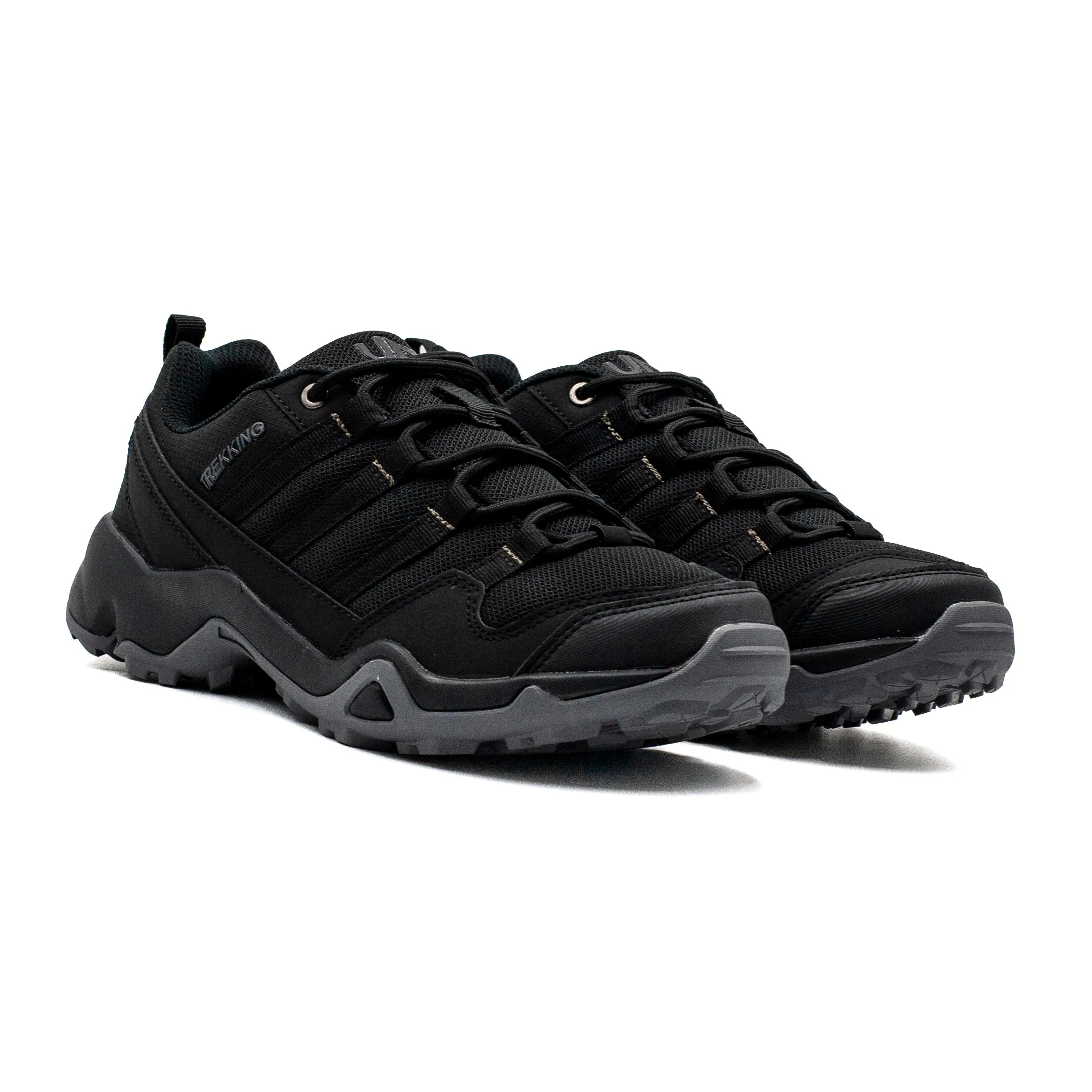 Unisport zapatilla outdoor con cordon negro