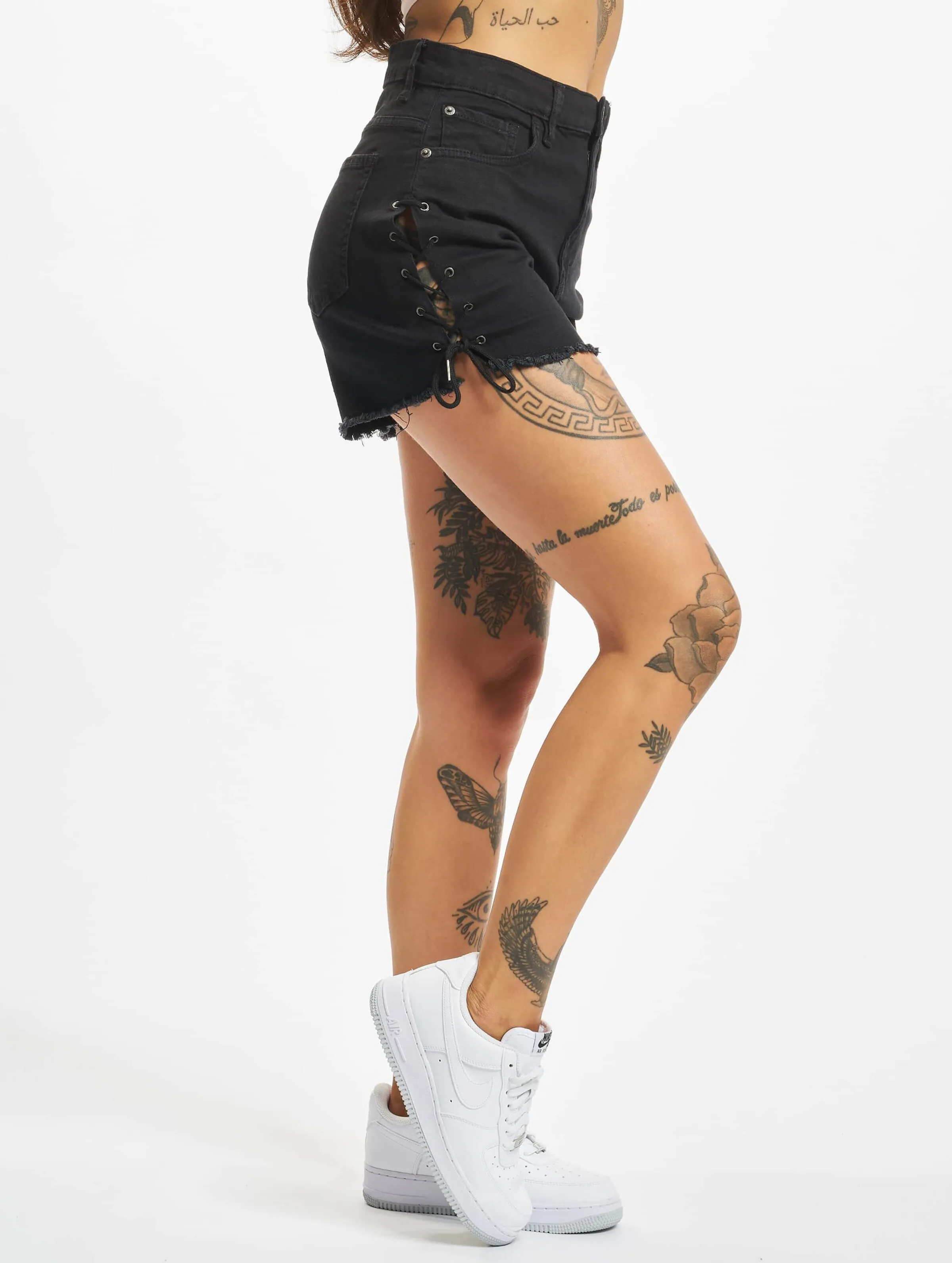 Urban Classics Lace Up Highwaist