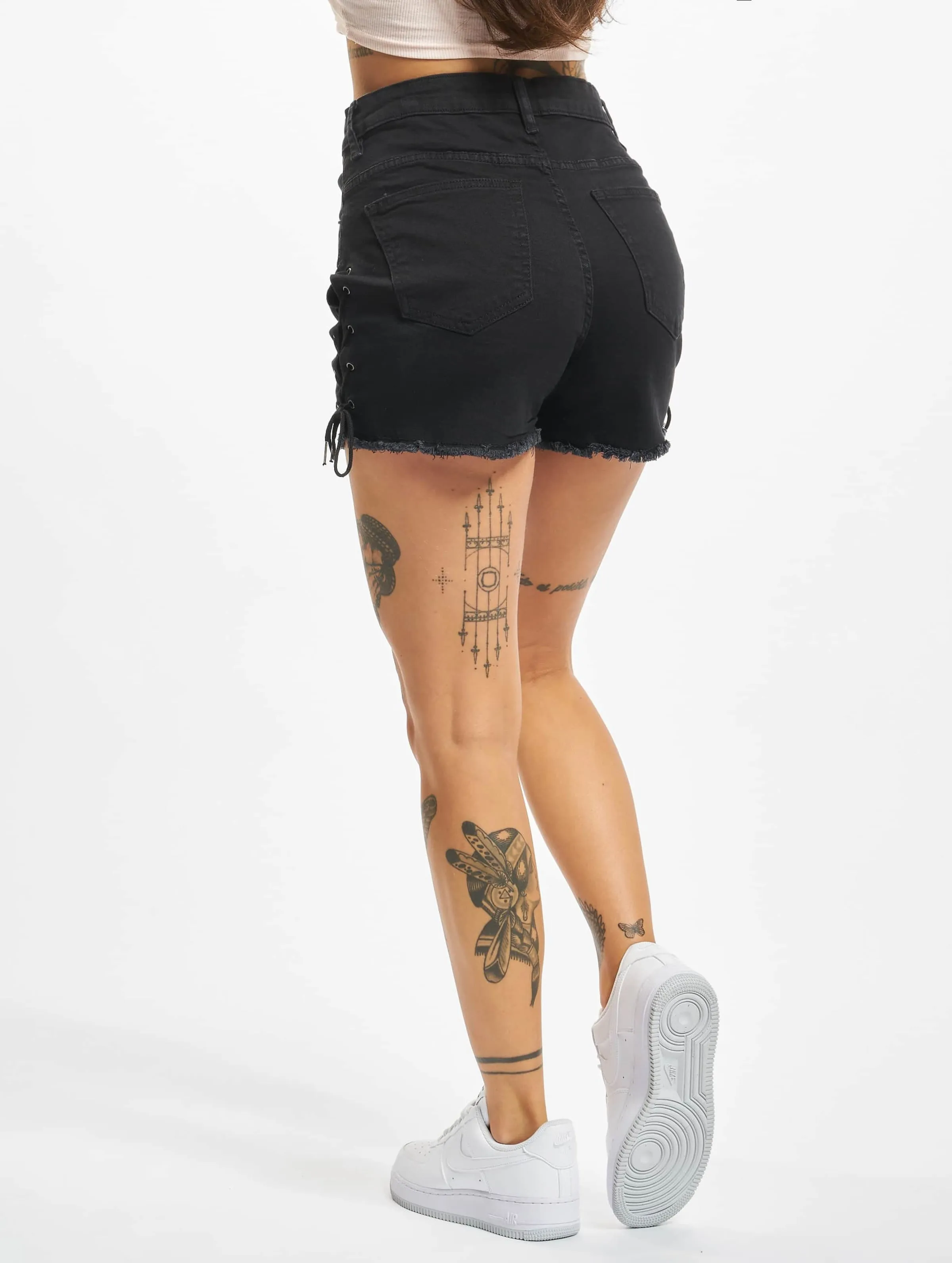 Urban Classics Lace Up Highwaist