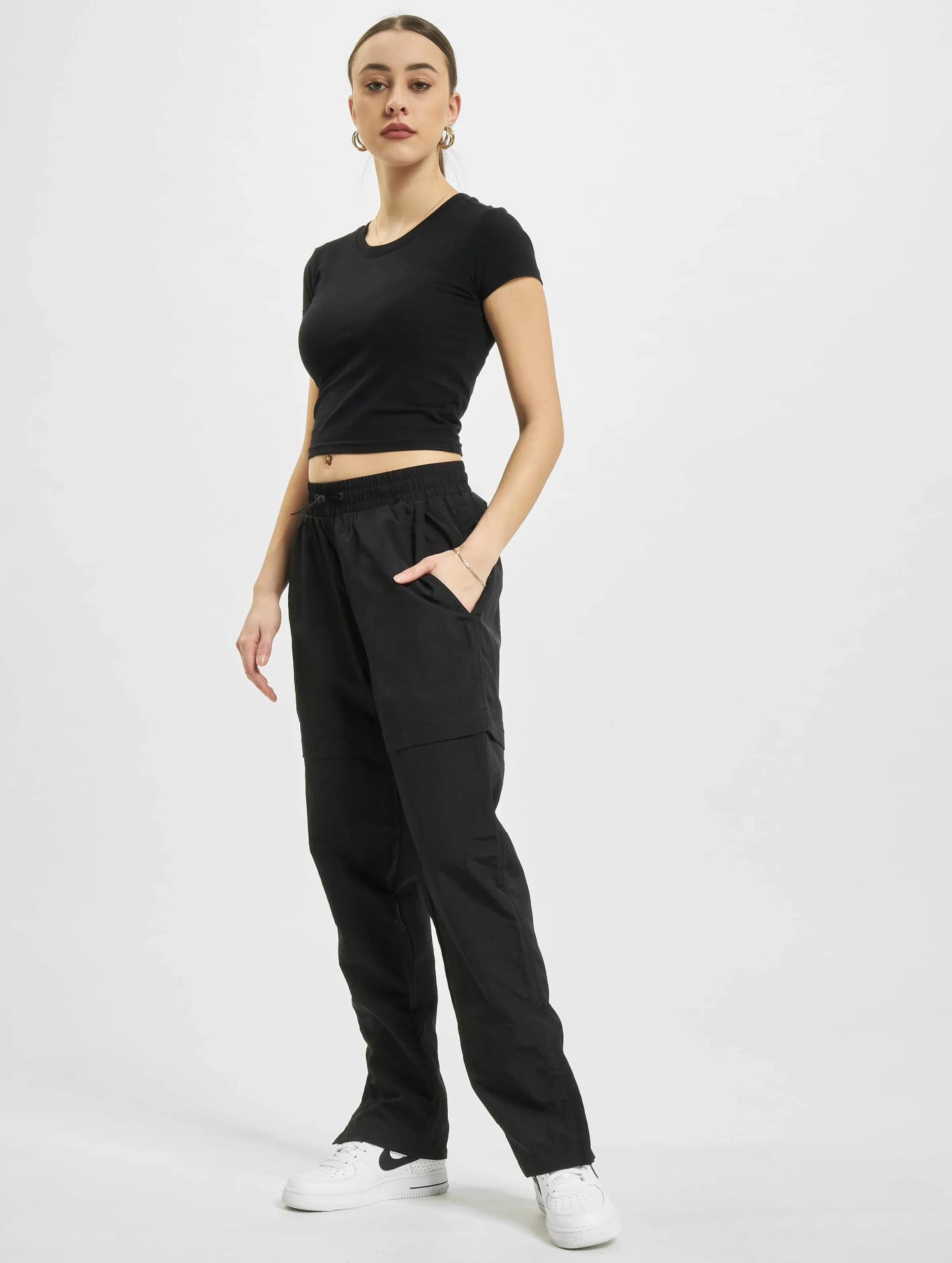 Urban Classics Shiny Crinkle Nylon Zip