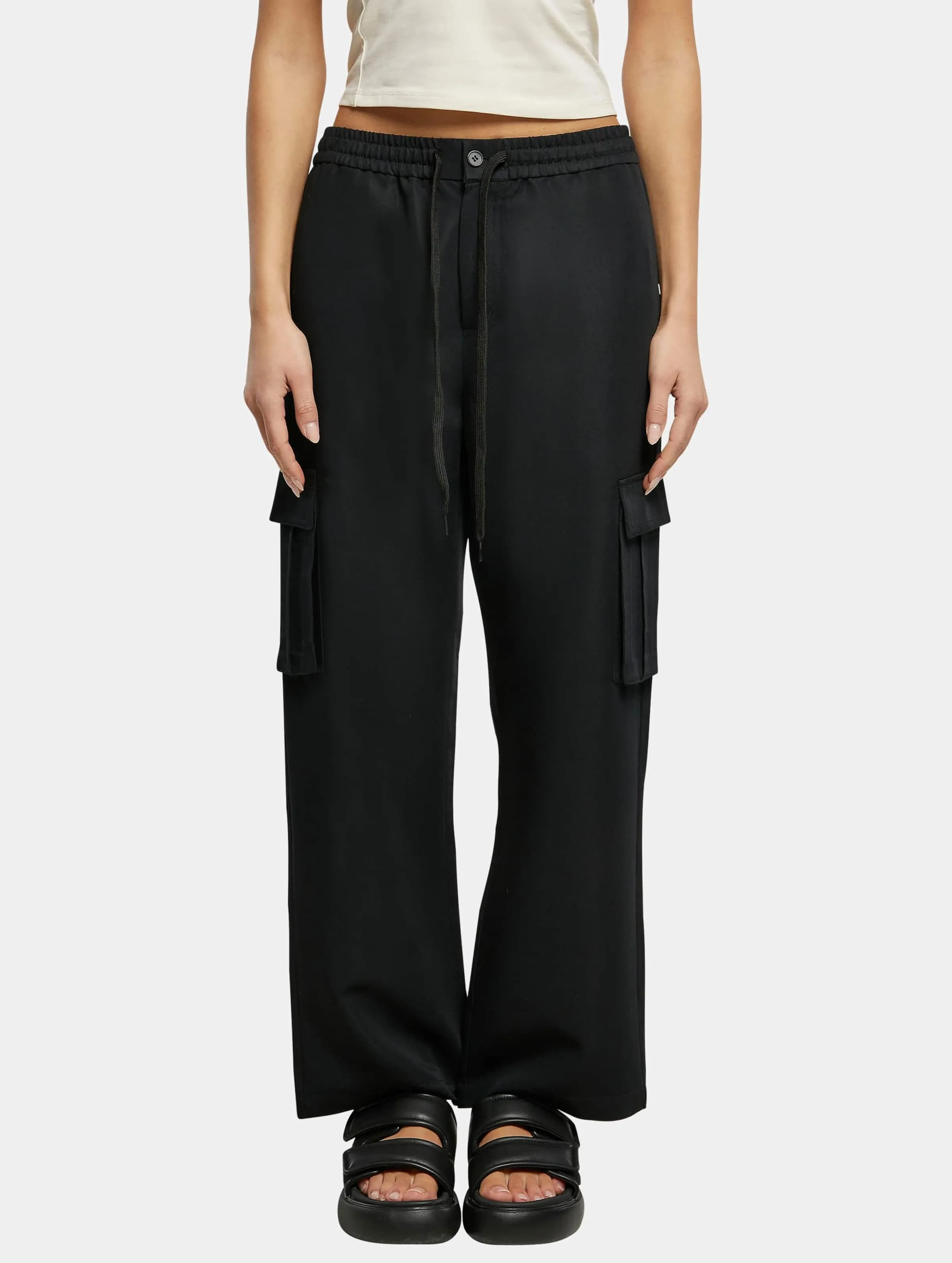 Urban Classics Vicose Straight Leg