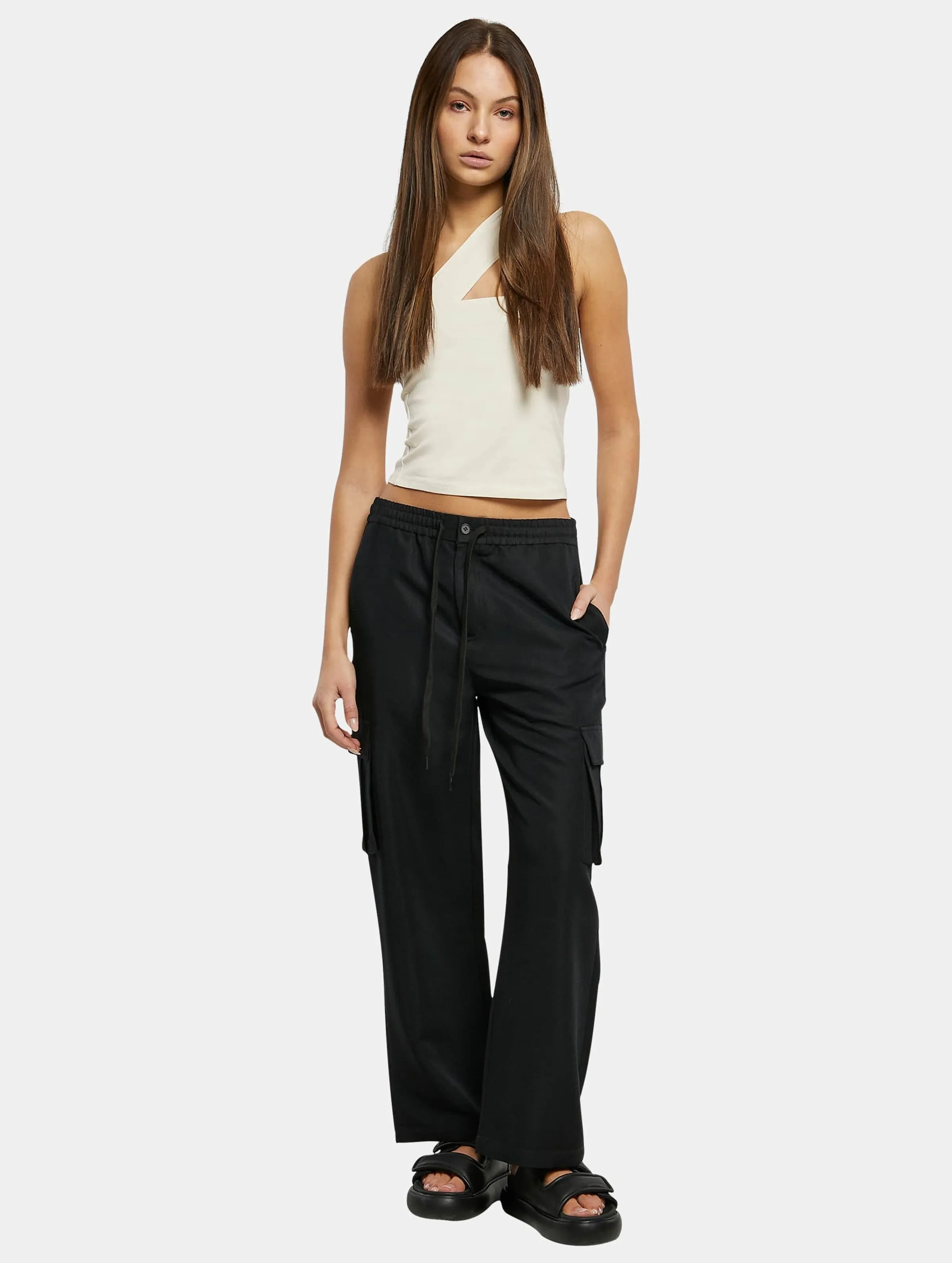 Urban Classics Vicose Straight Leg