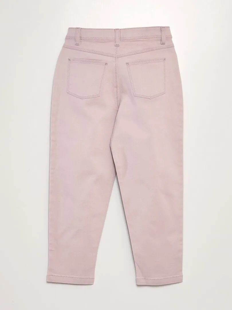 VAQUERO MOM  CORTE MáS CóMODO  PURPURA