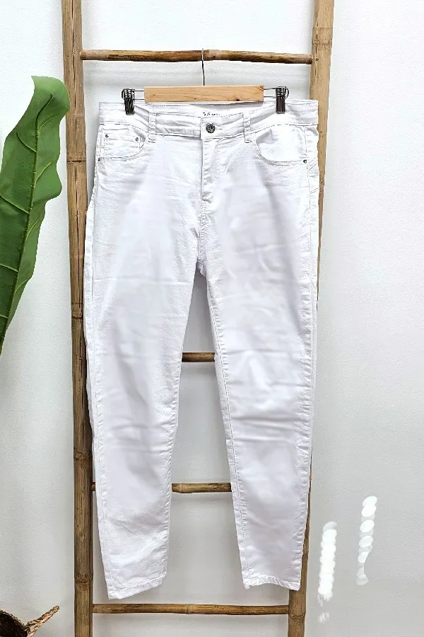 Vaquero Push Up Blanco