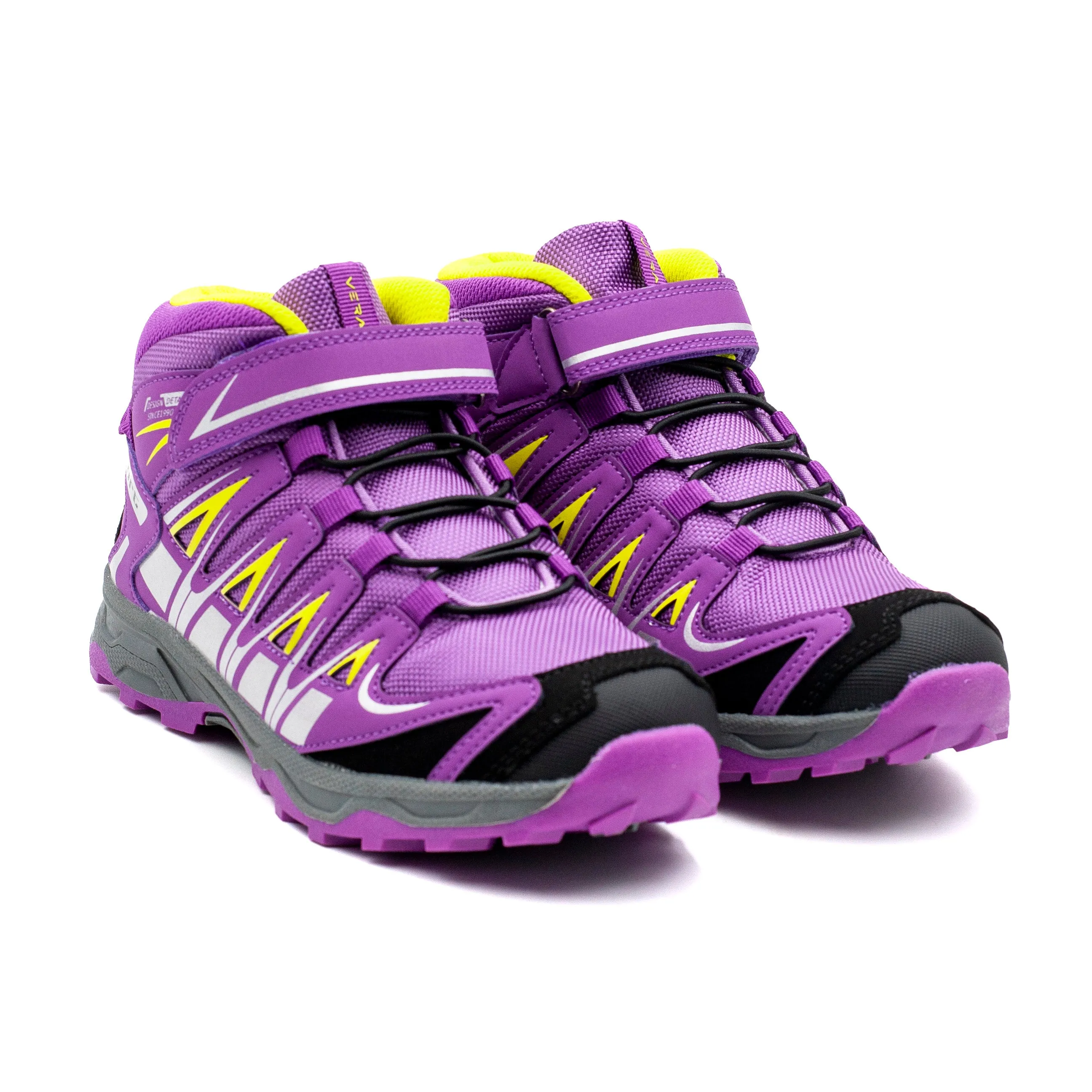 Verazzi zapatilla outdoor nia con velcro color Purpura