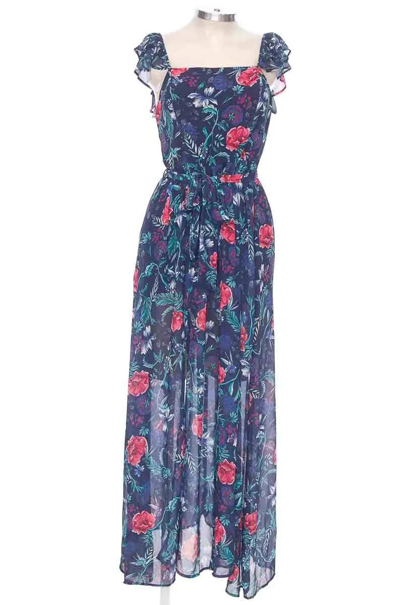 VESTIDO / ENTERIZO COLOR AZUL  RAGGED