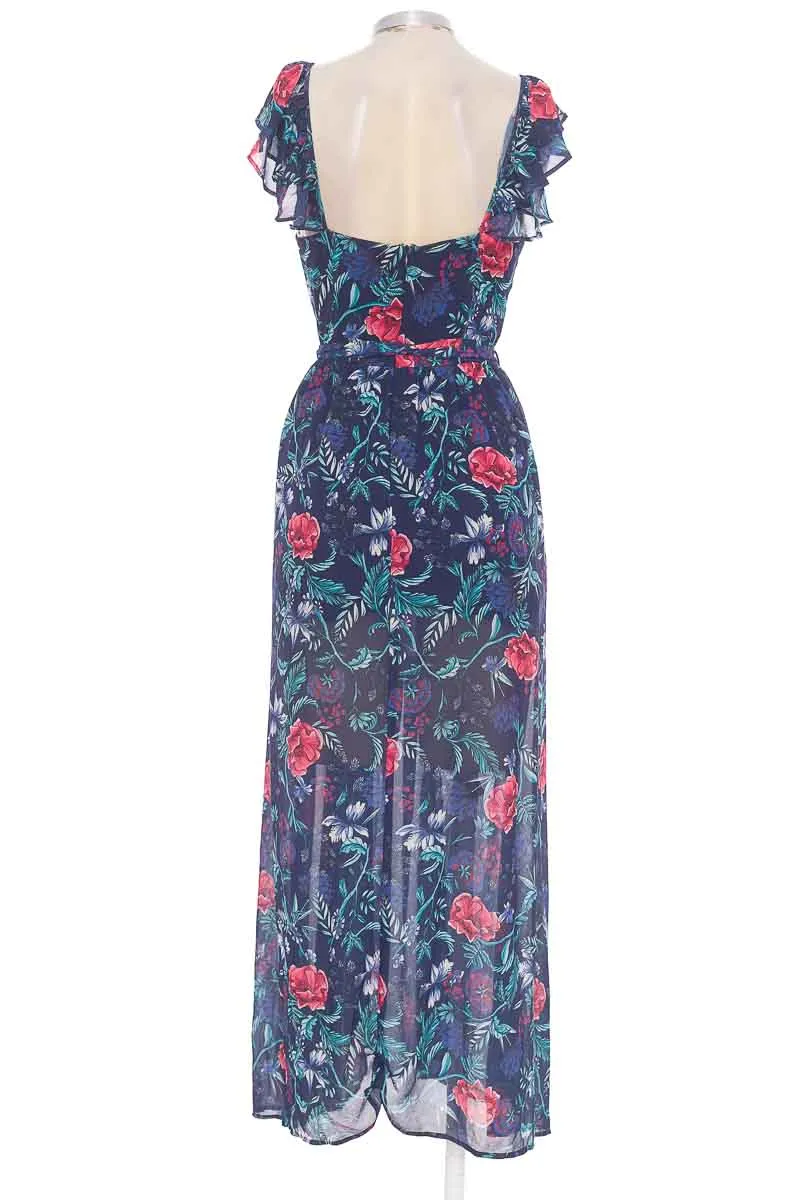 VESTIDO / ENTERIZO COLOR AZUL  RAGGED