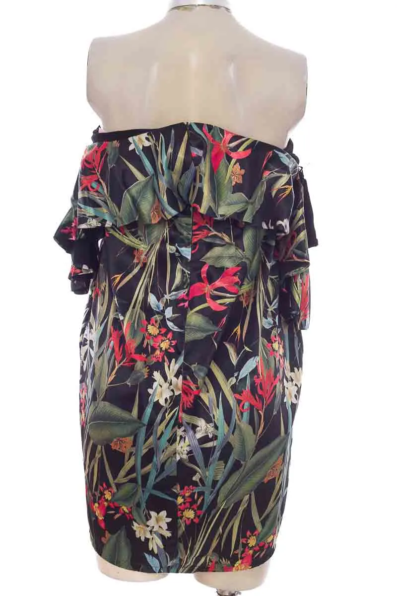 VESTIDO / ENTERIZO COLOR NEGRO  AZULU