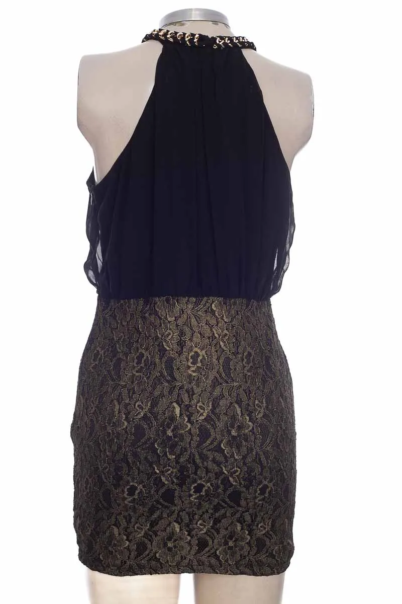 VESTIDO / ENTERIZO COLOR NEGRO  ITALA