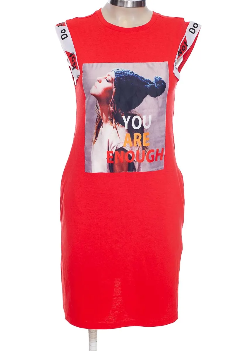 VESTIDO / ENTERIZO COLOR ROJO  ELA