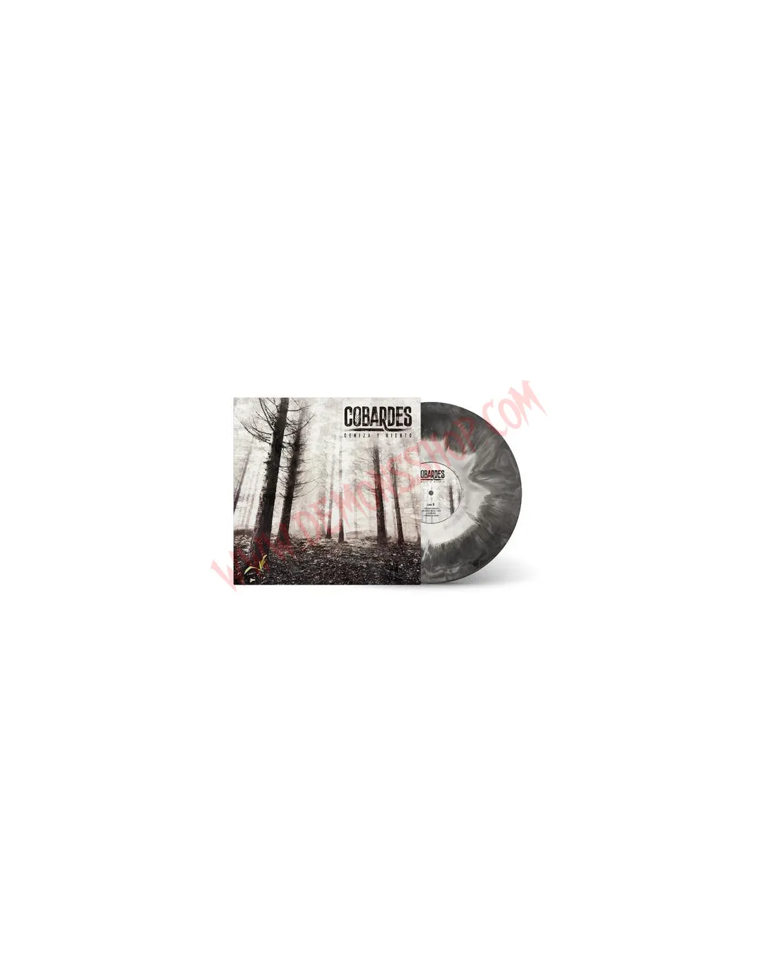 VINILO LP COBARDES  CENIZA Y VIENTO