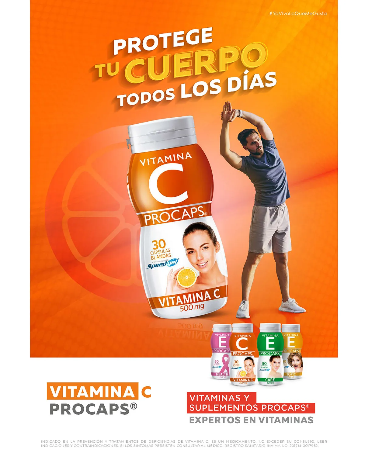 Vitamina C 500mg Frasco x30 Cápsulas Líquidas