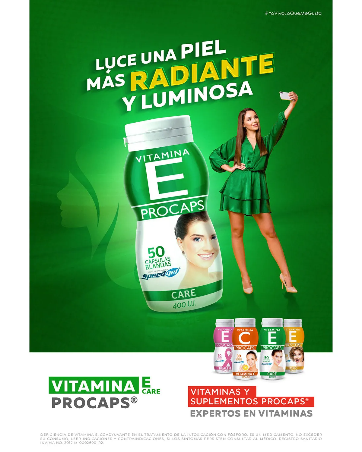 Vitamina E 400 UI 2x1 con 60 Cápsulas Líquidas