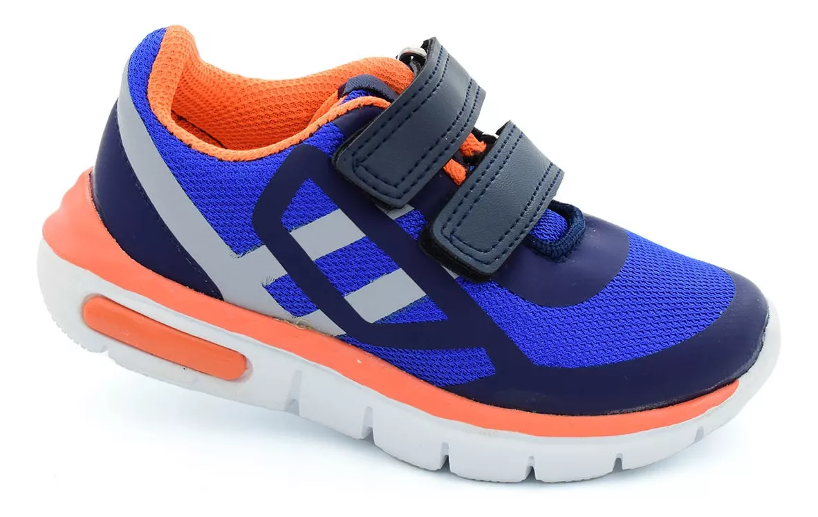 Zapatilla Niños Deportiva Urbana Liviana Abrojo Plumitas 55