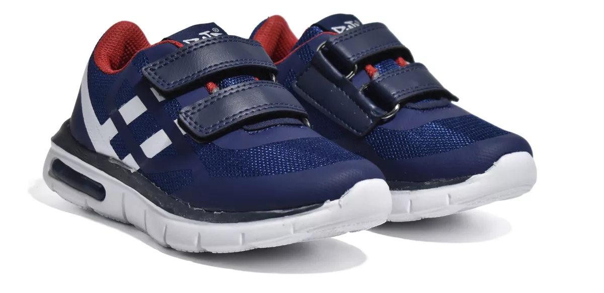 Zapatilla Niños Deportiva Urbana Liviana Abrojo Plumitas 55