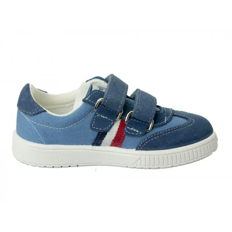 Zapatillas lona Rayas velcro