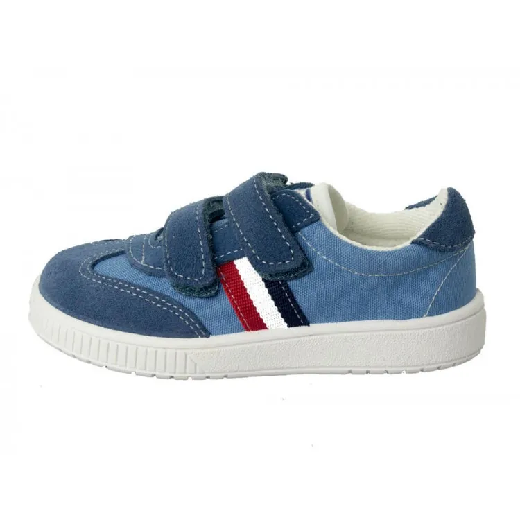 Zapatillas lona Rayas velcro