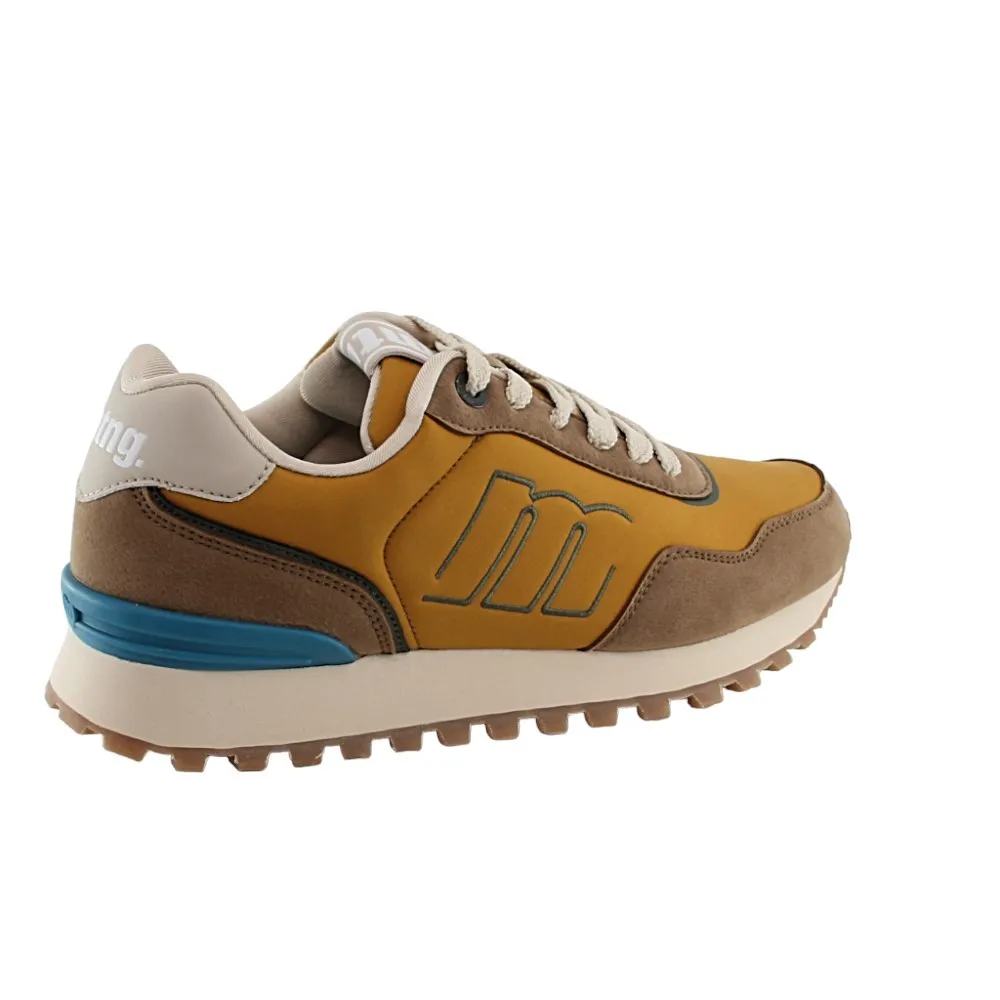Zapatillas Mustang 84737 Mostaza