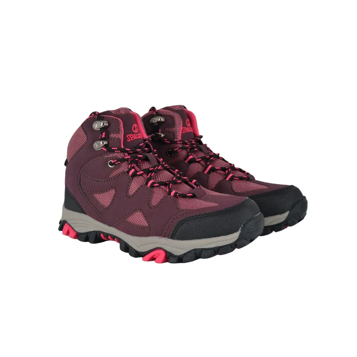 Zapatillas Outdoor Niña Spalding Wave Burdeo