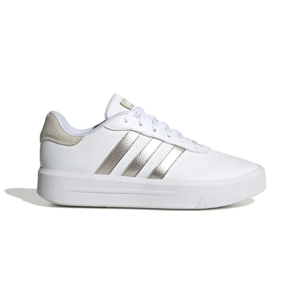 Zapatillas Urbanas Adidas Para Mujer Id1969 Court Platform Blanco