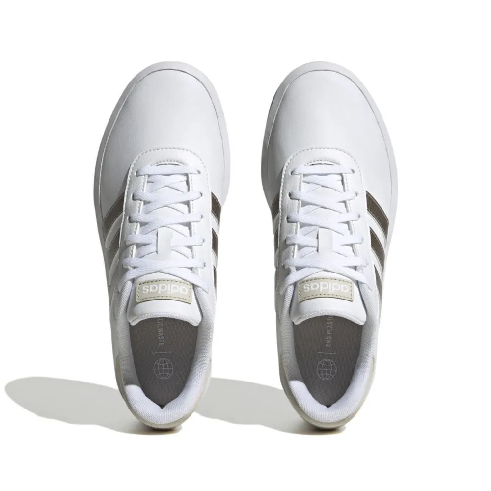 Zapatillas Urbanas Adidas Para Mujer Id1969 Court Platform Blanco