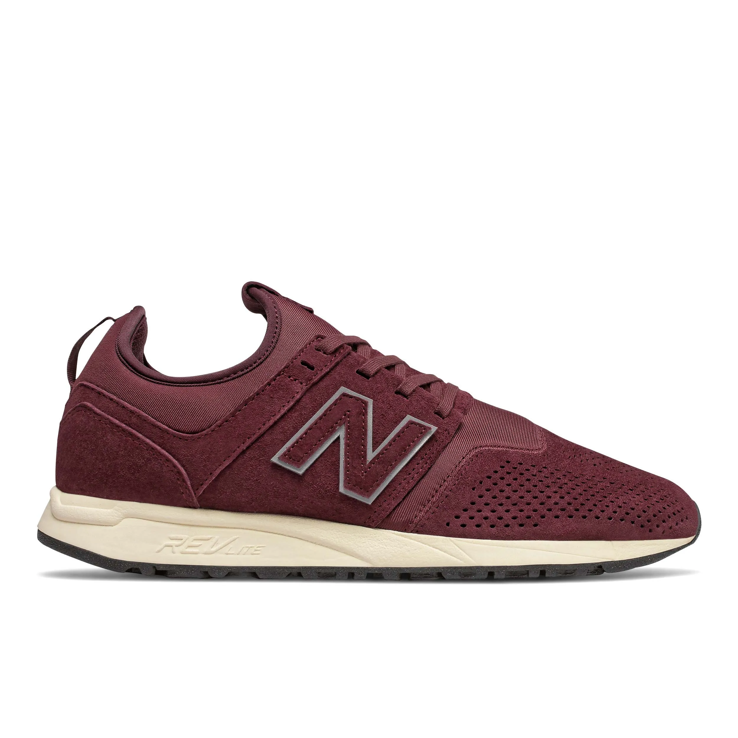Zapatillas Urbanas Hombre New Balance 247 Burdeo
