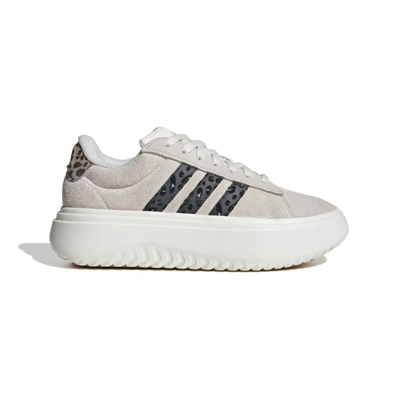 Zapatillas Urbanas Mujer Adidas Grand Court Platform Suede