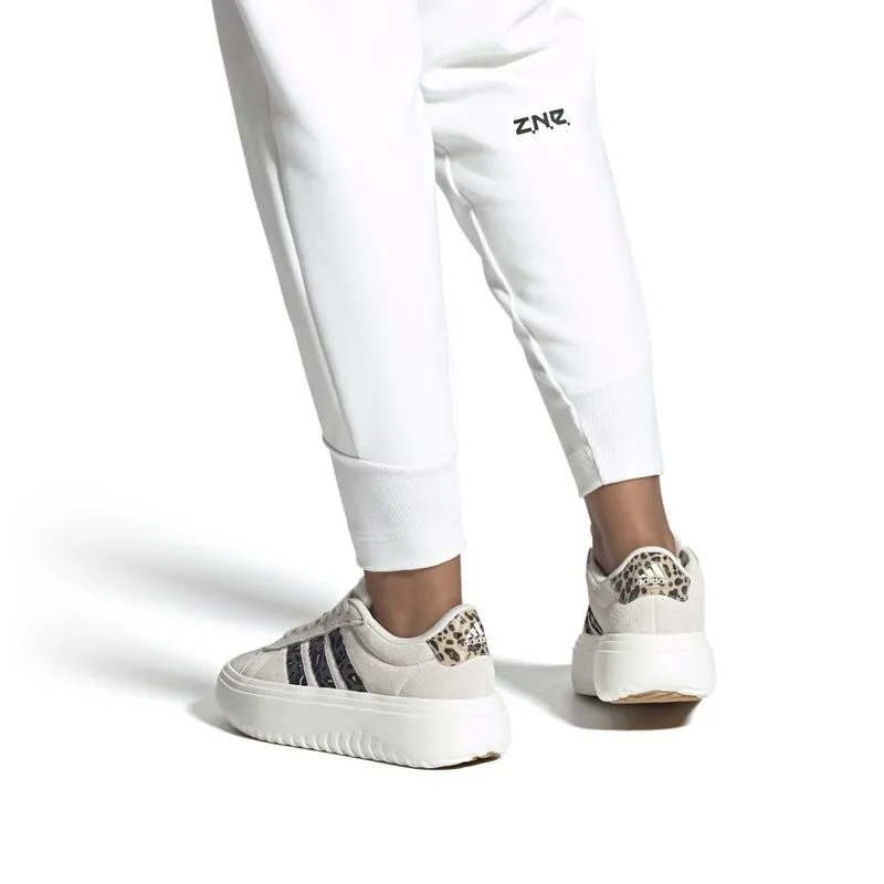 Zapatillas Urbanas Mujer Adidas Grand Court Platform Suede