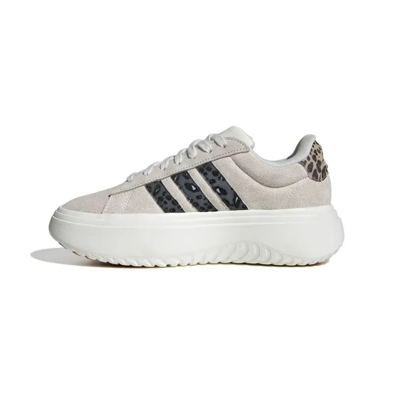 Zapatillas Urbanas Mujer Adidas Grand Court Platform Suede