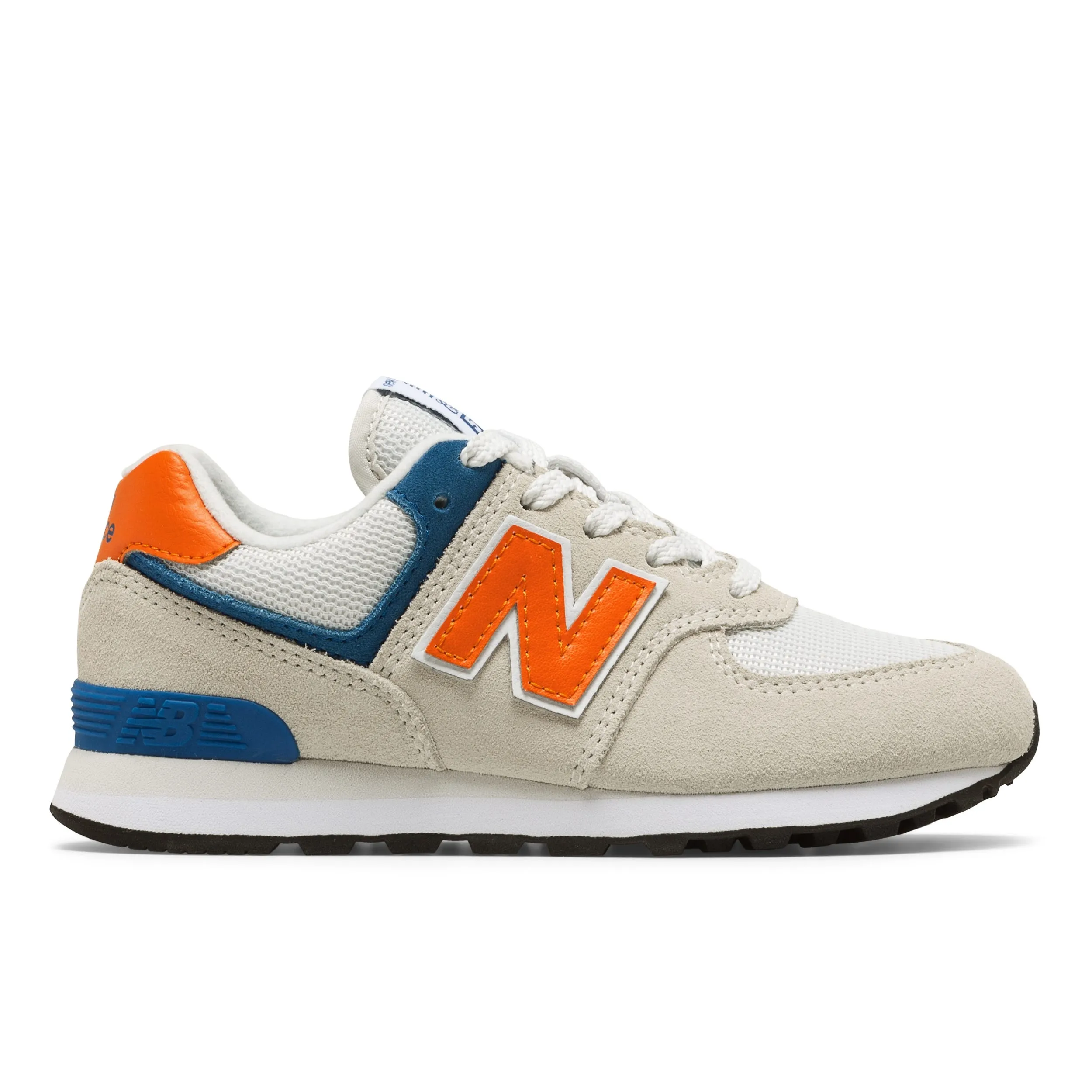 Zapatillas Urbanas Niño New Balance 574 Beige/Naranja