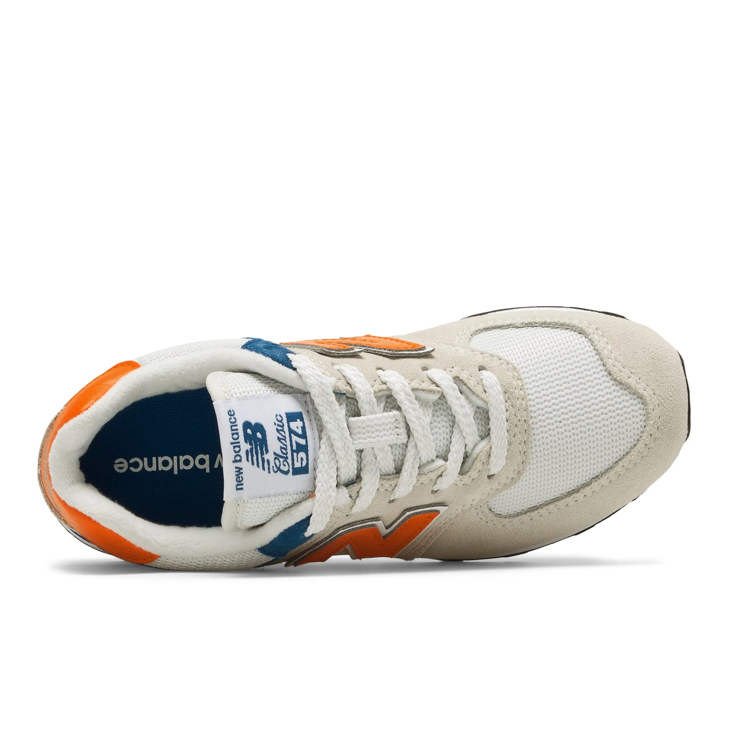 Zapatillas Urbanas Niño New Balance 574 Beige/Naranja