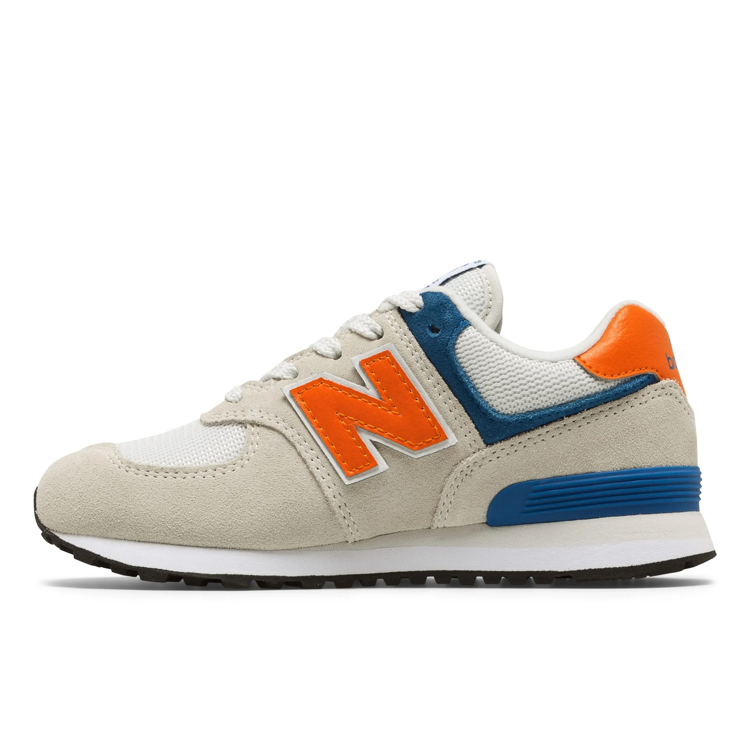 Zapatillas Urbanas Niño New Balance 574 Beige/Naranja