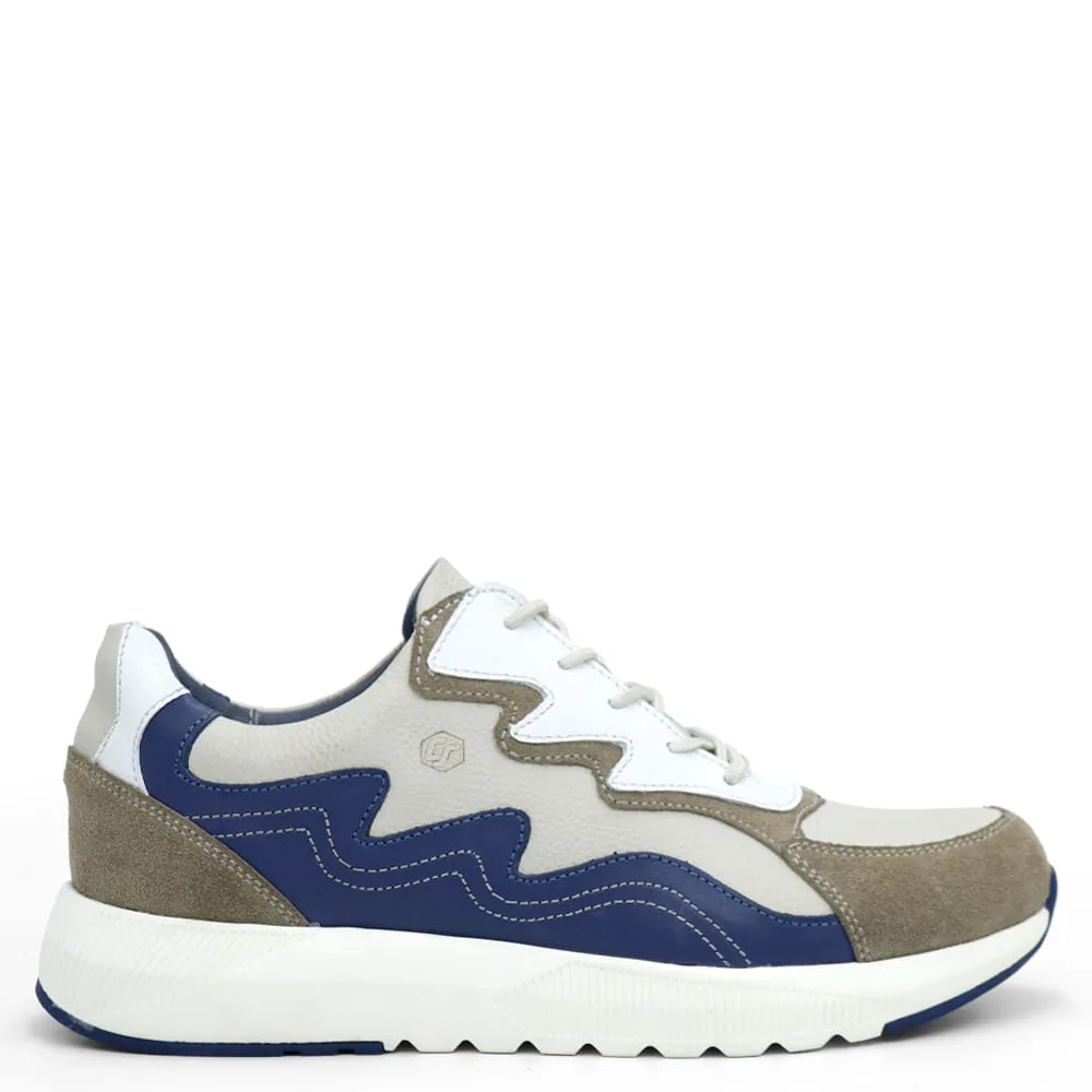 ZAPATILLAS URBANAS PARA HOMBRE DE CUERO CONTERS JA23ZC135 GRIS