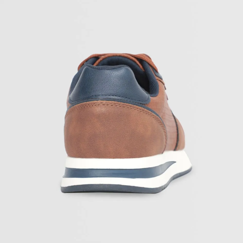 Zapatillas Urbanas Para Hombre Malabar Pu Catac Marrón
