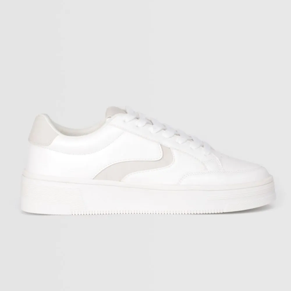 Zapatillas Urbanas Para Mujer Hypnotic Bas Plat2 Blanco