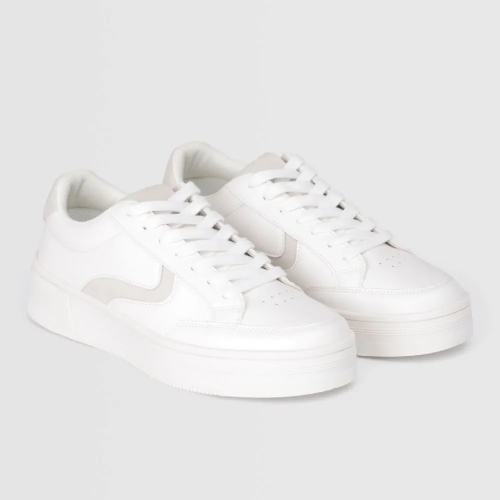 Zapatillas Urbanas Para Mujer Hypnotic Bas Plat2 Blanco