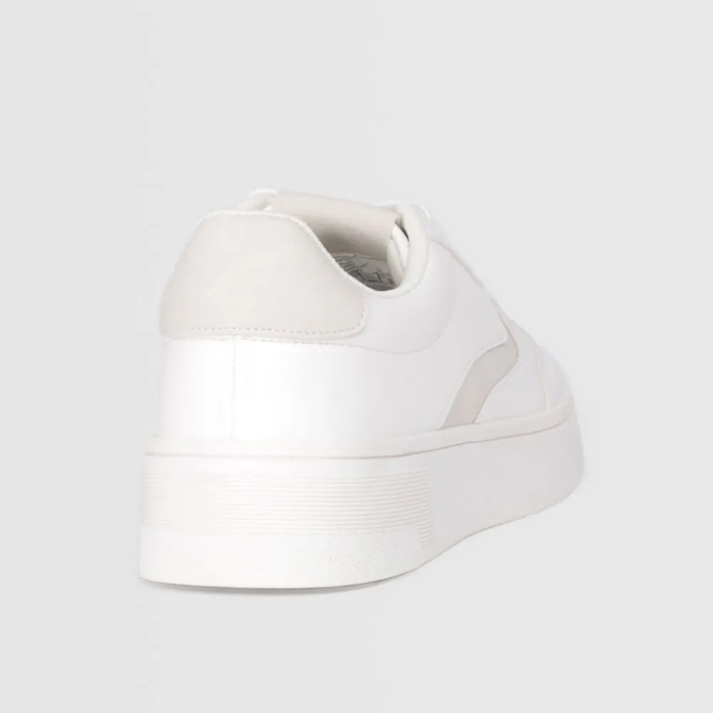 Zapatillas Urbanas Para Mujer Hypnotic Bas Plat2 Blanco
