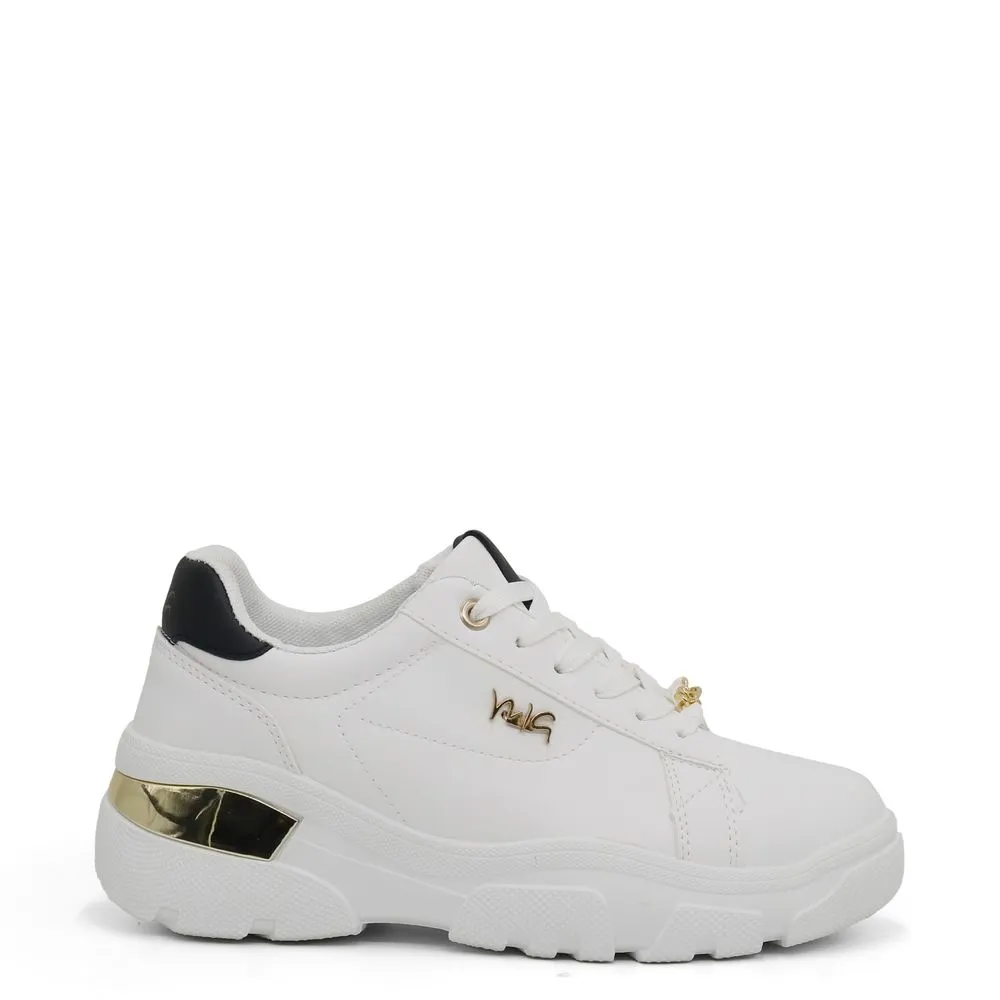 ZAPATILLAS URBANAS PARA MUJER MIA22151 BLANCO