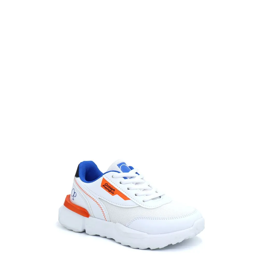 ZAPATILLAS URBANAS PARA NIñO OCEAN PACIFIC JOASN2C BLANCO