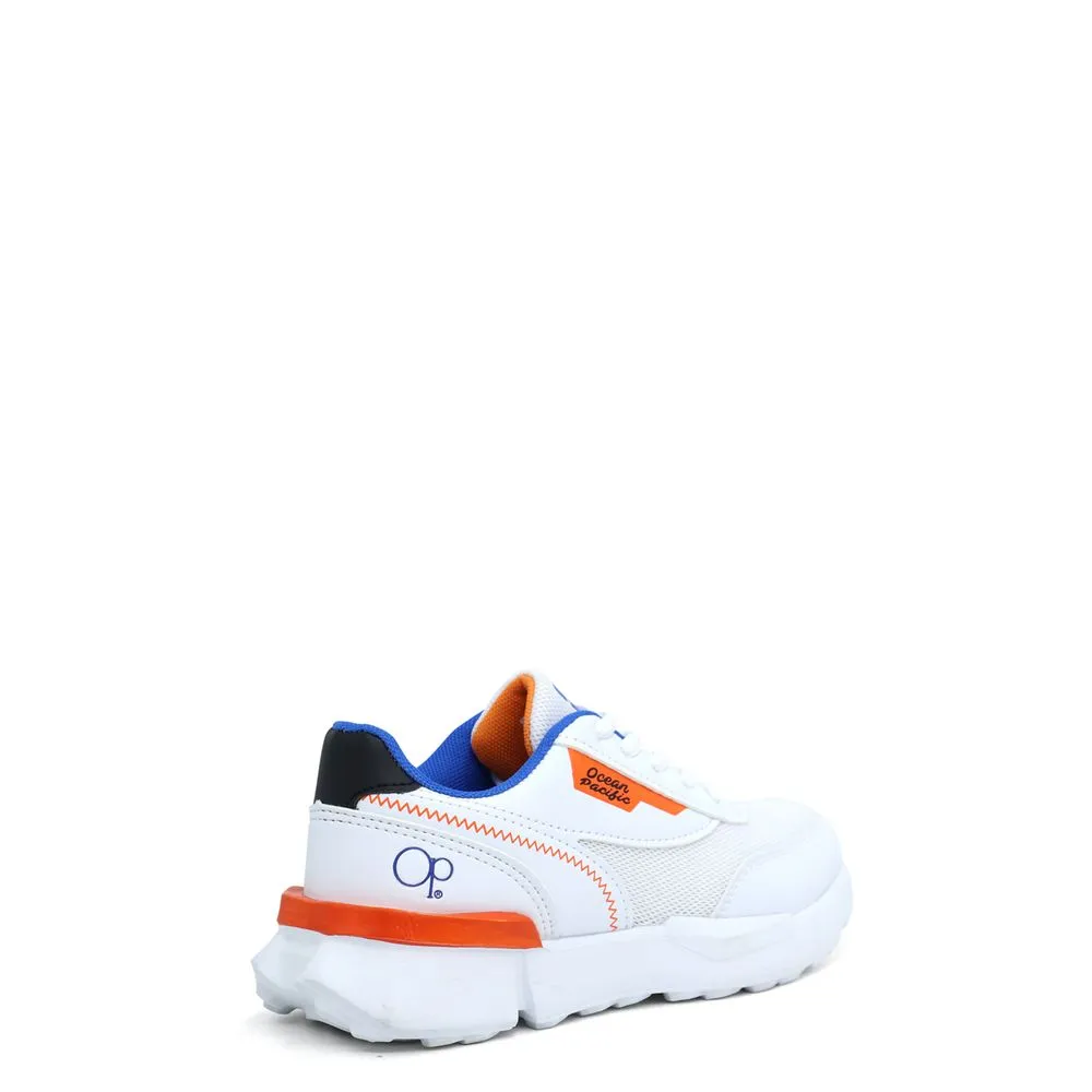 ZAPATILLAS URBANAS PARA NIñO OCEAN PACIFIC JOASN2C BLANCO