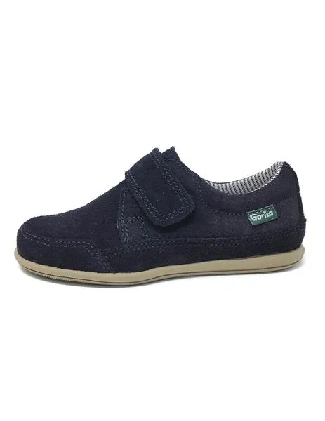 zapato afelpado marino velcro