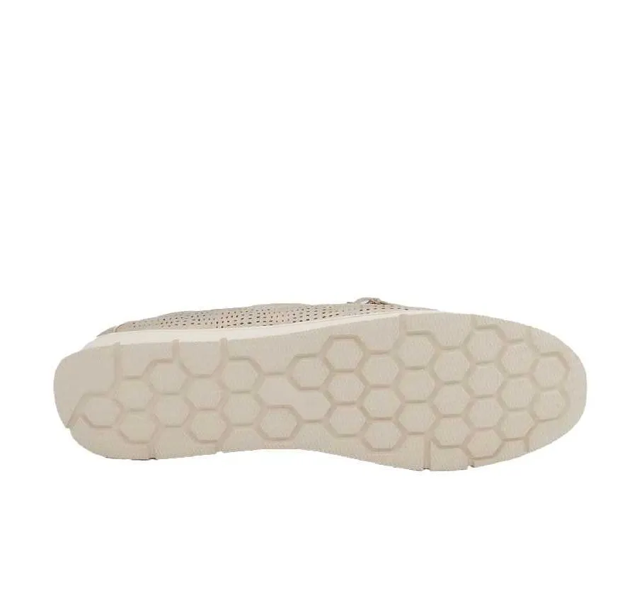 ZAPATO AMARPIES AJH23425 MOCASÍN LAZO CALADO PARA MUJER MUY CÓMODO PLATINO PLANTILLA EXTRAÍBLE ACOLCHADA 27832