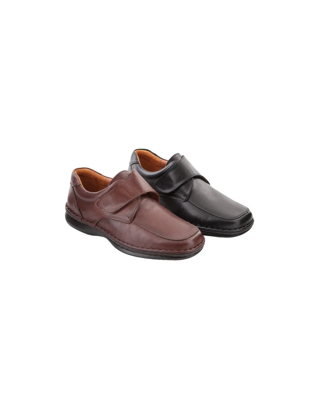 Zapato caballero cómodo velcro