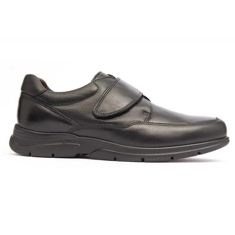 Zapato con Velcro Viena1252 Baerchi Ancho Especial Negro Continuidad