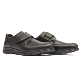 Zapato con Velcro Viena1252 Baerchi Ancho Especial Negro Continuidad