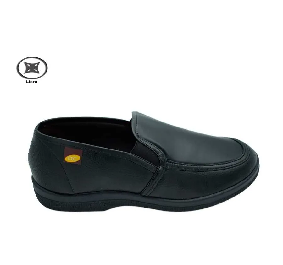 ZAPATO DOCTOR CUTILLAS 21270 CLÁSICO MOCASÍN ELÁSTICOS PALA LICRA NEGRO 25760