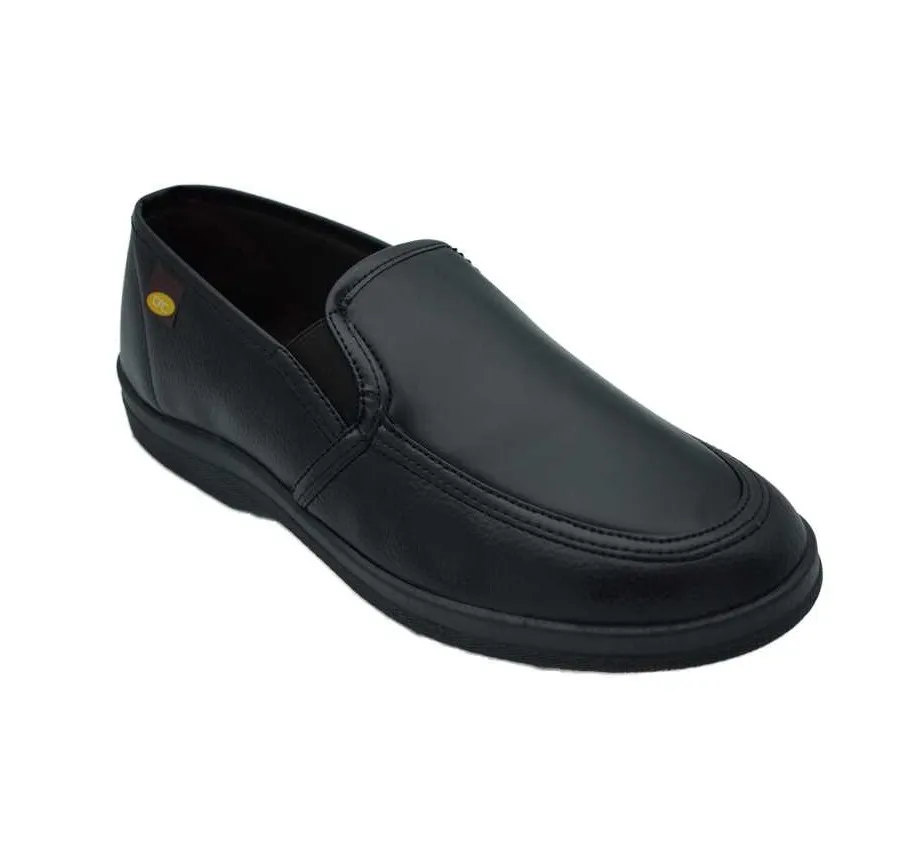 ZAPATO DOCTOR CUTILLAS 21270 CLÁSICO MOCASÍN ELÁSTICOS PALA LICRA NEGRO 25760
