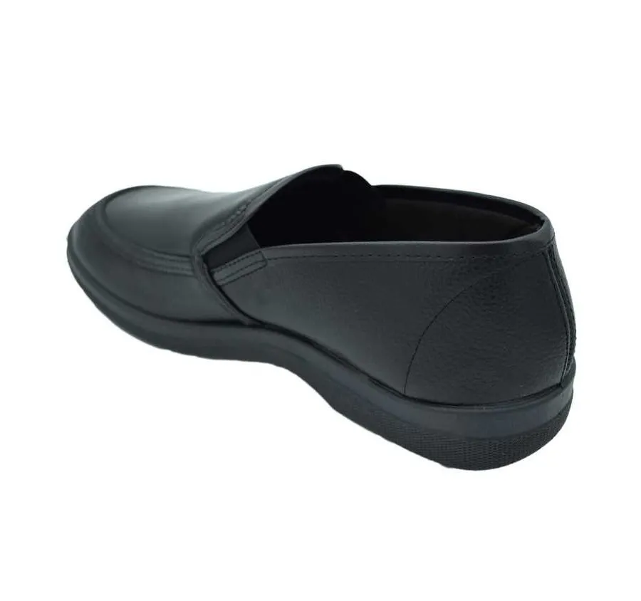 ZAPATO DOCTOR CUTILLAS 21270 CLÁSICO MOCASÍN ELÁSTICOS PALA LICRA NEGRO 25760