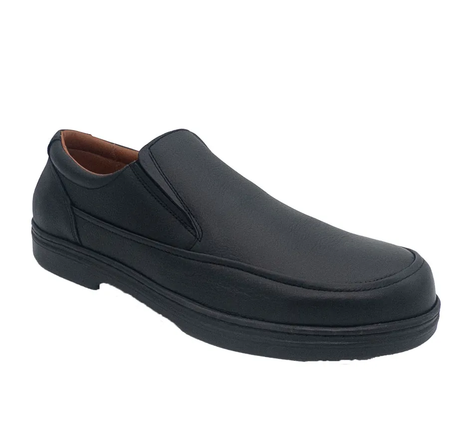 ZAPATO DOCTOR CUTILLAS 73220 PIEL NEGRO PLANTILLA EXTRAÍBLE ACOLCHADA MOCASÍN ELÁSTICOS PARA HOMBRE 28593