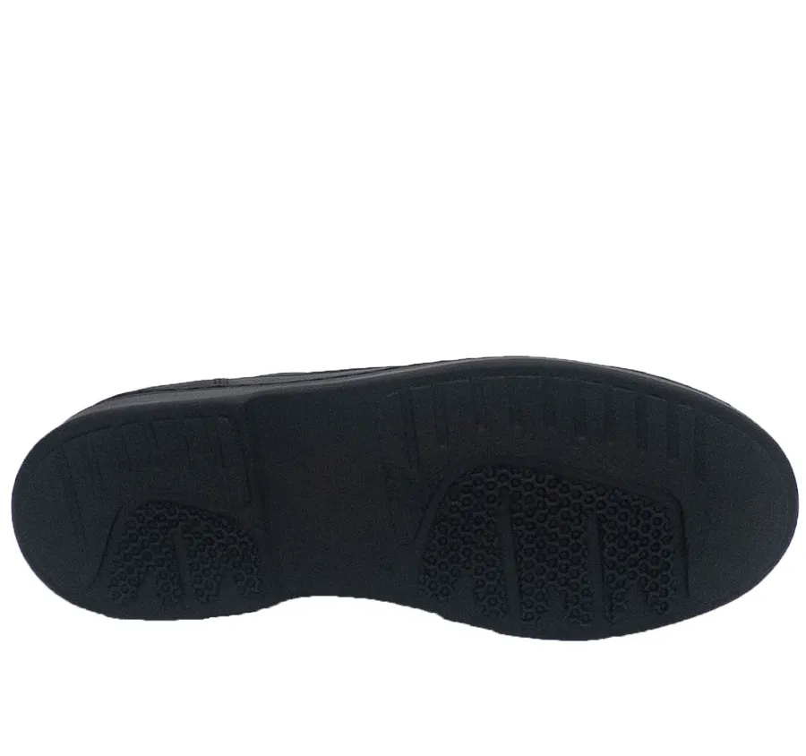 ZAPATO DOCTOR CUTILLAS 73220 PIEL NEGRO PLANTILLA EXTRAÍBLE ACOLCHADA MOCASÍN ELÁSTICOS PARA HOMBRE 28593
